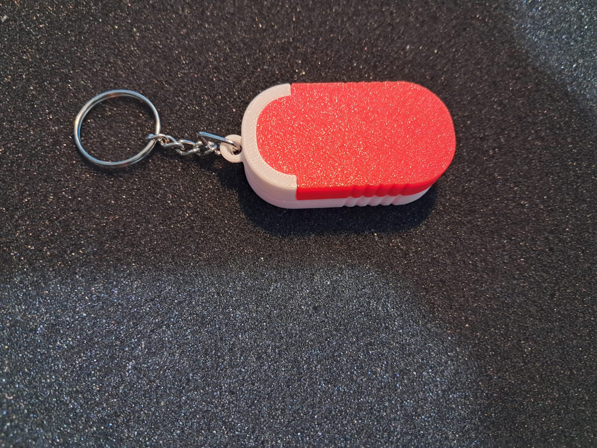 2 bölmeli anahtarlık