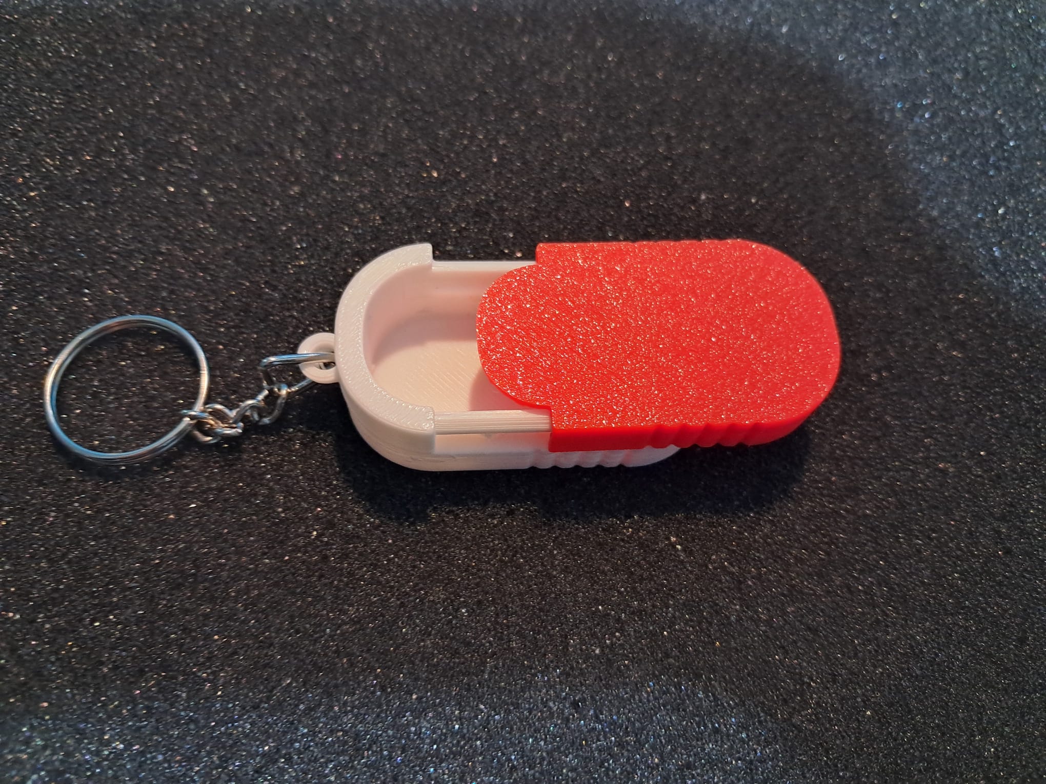 2 bölmeli anahtarlık