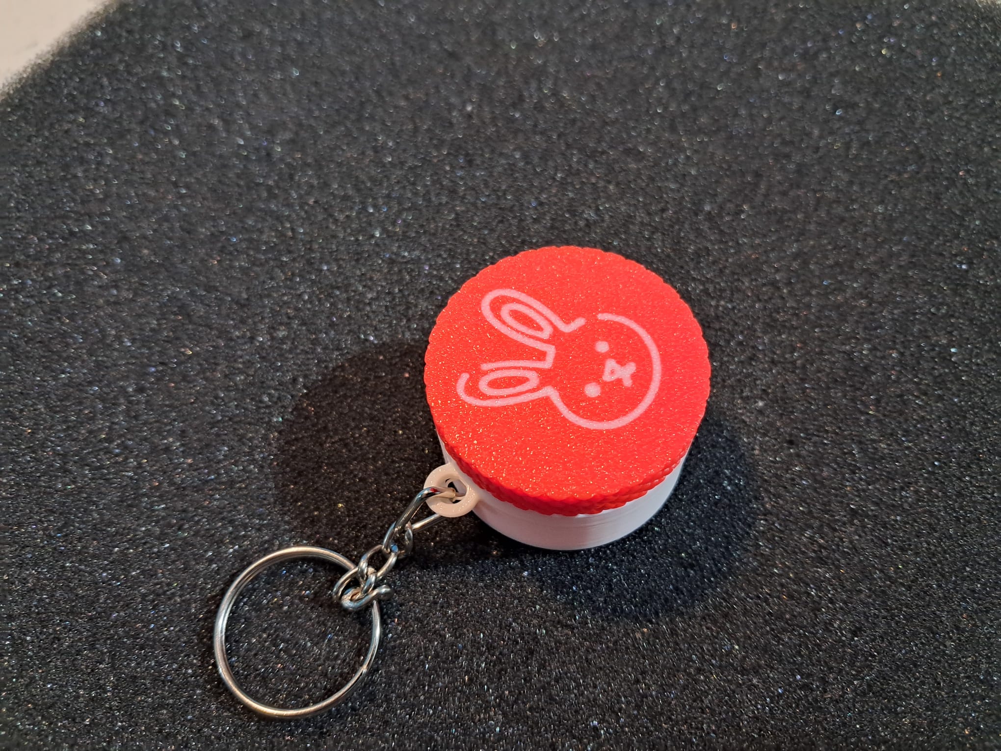 Sevimli tavşan anahtarlık